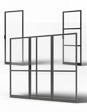 Staalo enkele taatsdeur met zijlichten aan beide kanten bij Toelevering Online