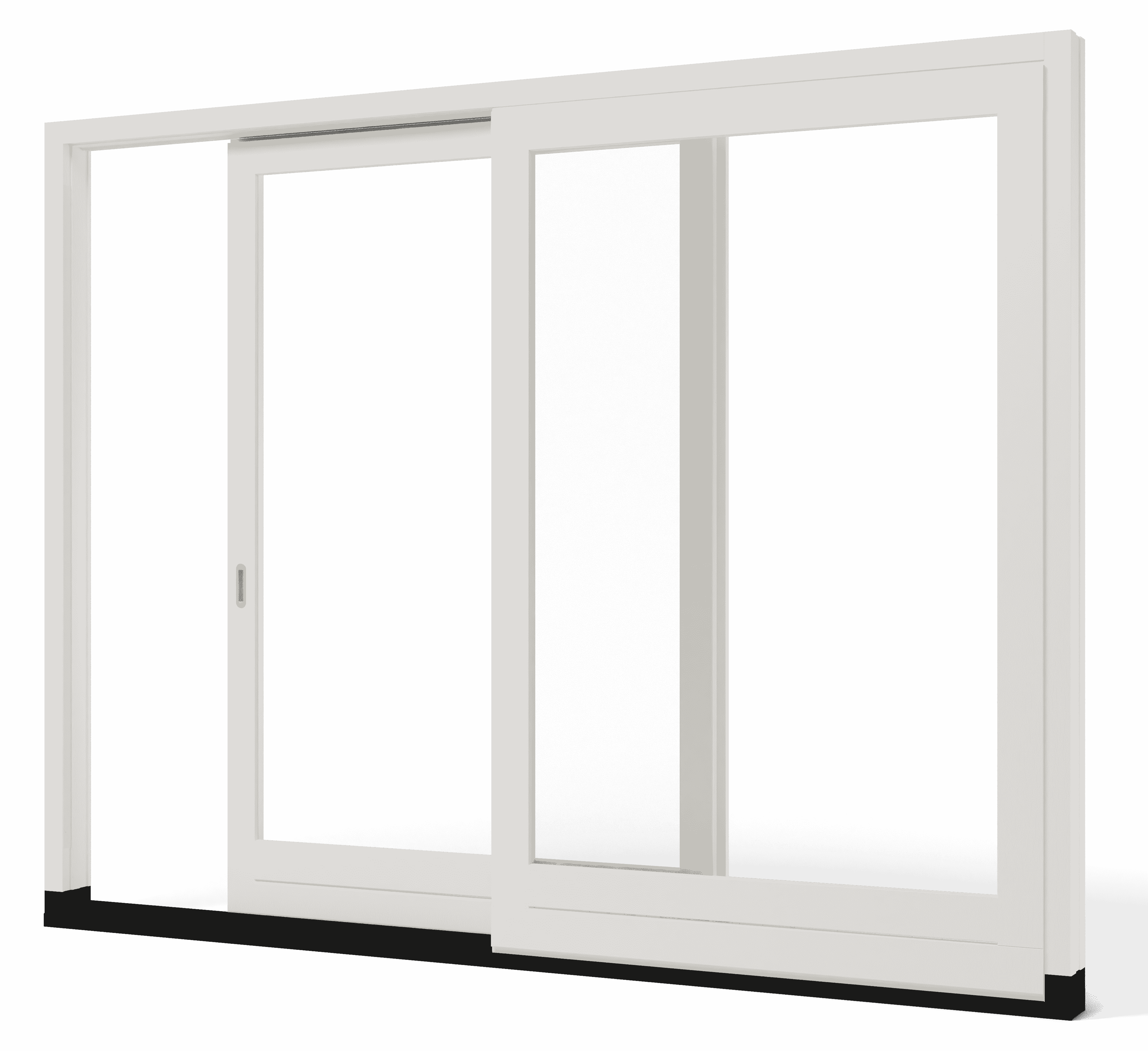 houten hefschuifpui 2-delig