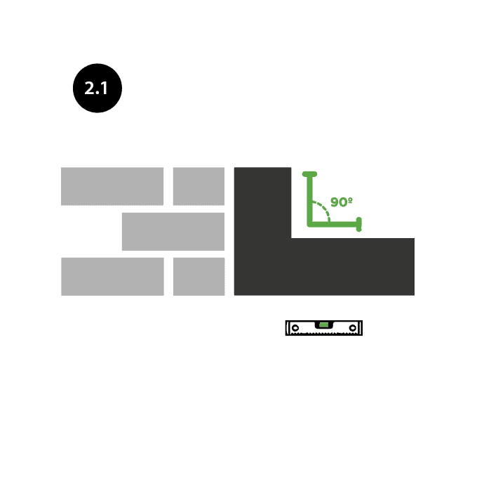 Afstellen houten kozijn schuifpui stap 2.1