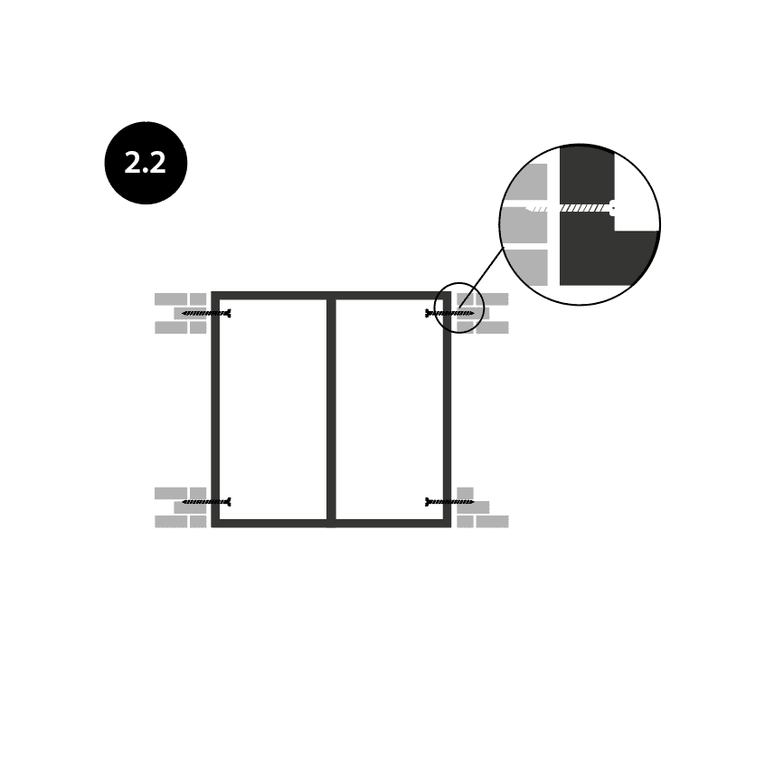 Montagetips: Houten kozijn met tuindeuren plaatsen