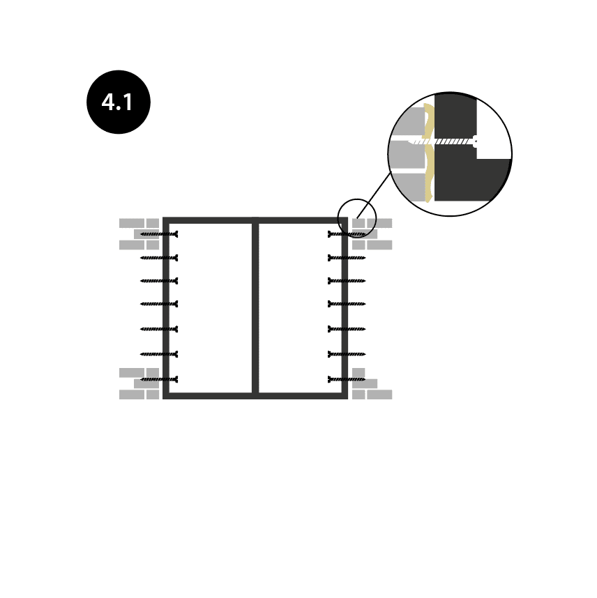 Montagetips: Houten kozijn met tuindeuren plaatsen